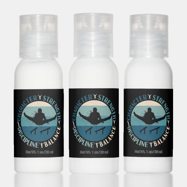 Boys Gymnastics Character Strength Discipline Hand Lotion (Set)