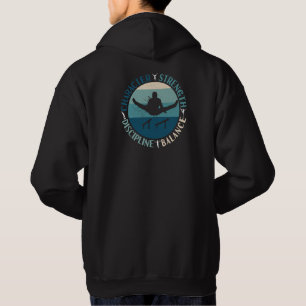 Boys Gymnastics Character Strength Discipline Hoodie