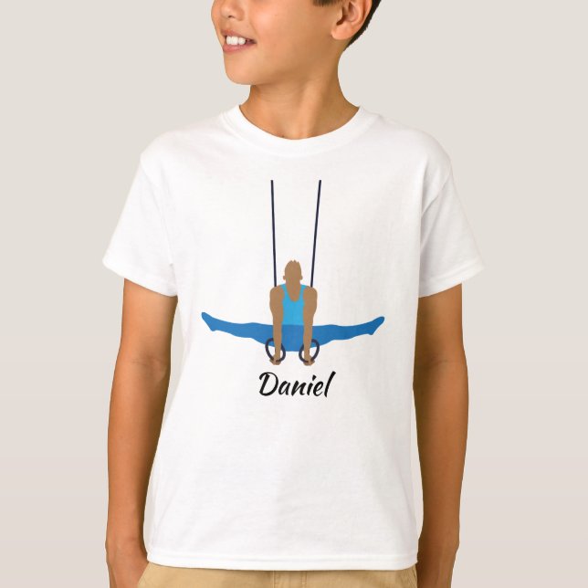 Boys Gymnastics Club T-Shirt (Front)