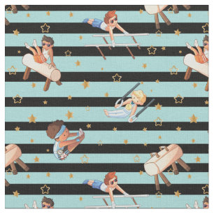 Boys Gymnastics Rings Parallel Bars Pommel Horse  Fabric