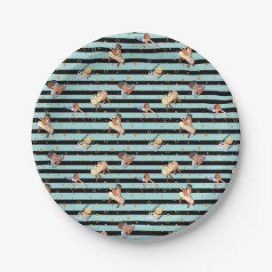 Boys Gymnastics Rings Parallel Bars Pommel Horse Paper Plates