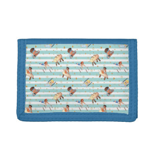 Boys Gymnastics Rings Parallel Bars Pommel Horse Tri-fold Wallet