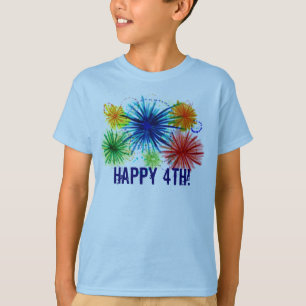 Boys happy 4th shirt