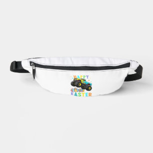 Boys Happy Easter Monster Truck Easter Eggs Toddle Fanny Pack