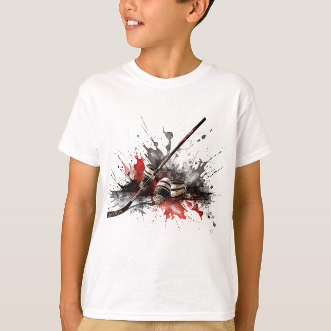 Boys Hockey T-shirt (Front)