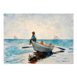 Boys in a Dory by Winslow Homer  Photo Print