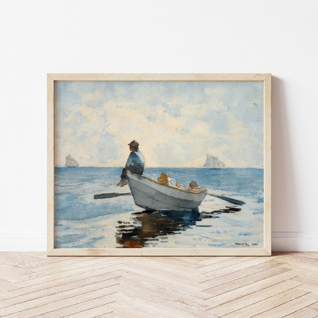 Boys in a Dory | Winslow Homer Poster (Creator Uploaded)