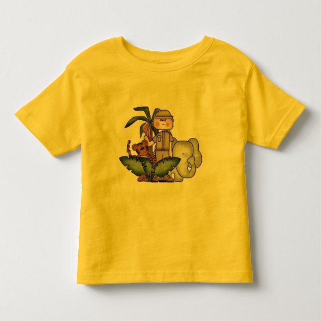 Boys Jungle Safari Tshirts and Gifts (Front)