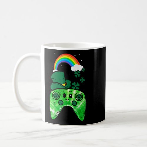 Boys Kids Irish Video Game Controller St Patrick D Coffee Mug