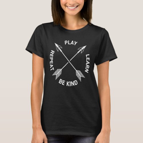 Boys Kids Unity day  orange Play Learn Be kind Rep T_Shirt