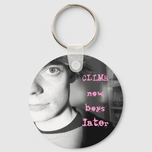 boys later keychain (Front)