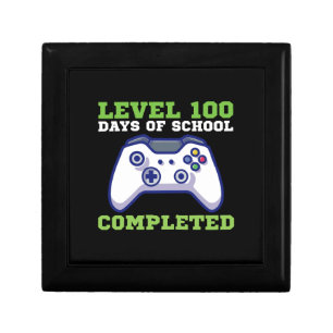 Boys Level 100 Days Of School Completed  Gift Box