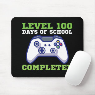 Boys Level 100 Days Of School Completed  Mouse Pad