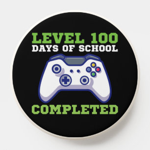 Boys Level 100 Days Of School Completed  PopSocket