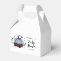 Boys Little Pumpkin Baby Shower Favor Box