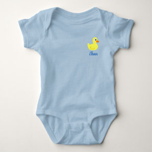 Boys Little Rubber Duck Baby Bodysuit