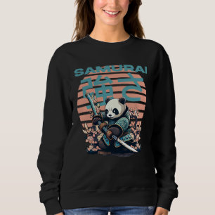 Boys Love Samurai Panda Japan  1 Sweatshirt