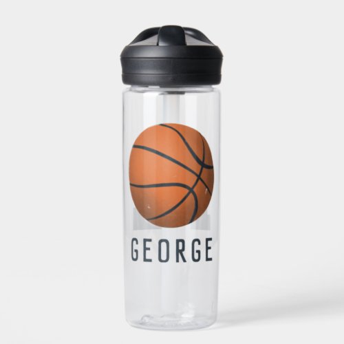 Boys Modern and Sporty Basketball Coach Water Bottle