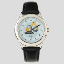 Boys Modern Construction Digger Excavator  Watch