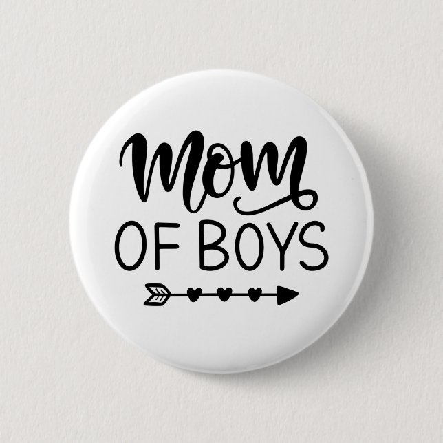 Boys mom button (Front)