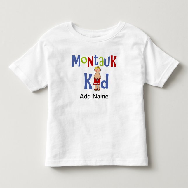 Boys Montauk Kids Toddler T-shirt (Front)