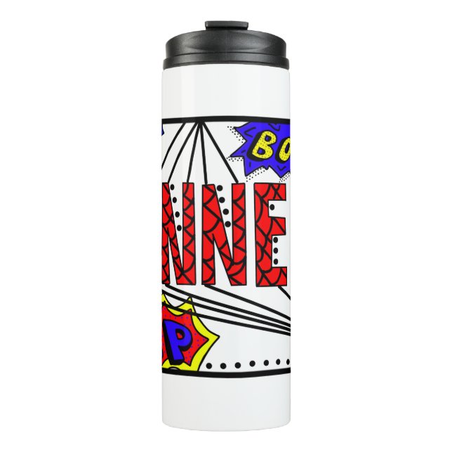Boy's Name Finneus Thermal Tumbler (Front)