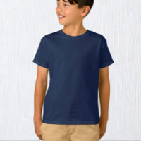 Boys Navy T-Shirt, Kids / Customize T-Shirt