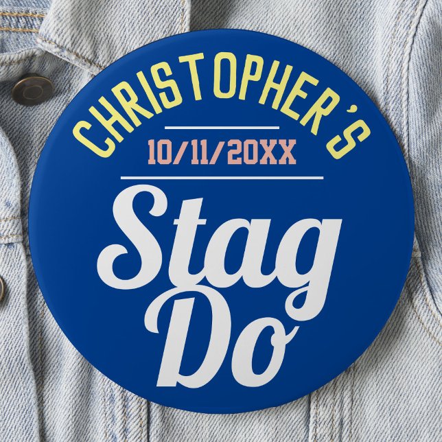 Boys Night Out Stag Do Button (Creator Uploaded)