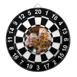 Boys night photo dart board