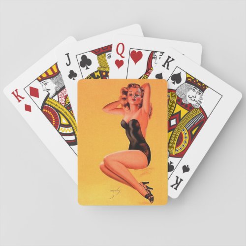 Boys Night Pin Up Poker Poker Cards