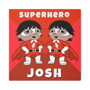 Boys Nursery Superhero Art