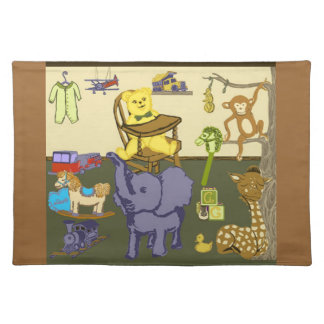 Boys Nursery Toys In Room American MoJo Placemat