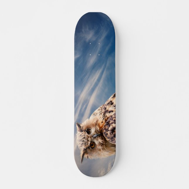 Boy's Owl Skateboard Deck (Front)