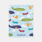 Boy's Personalized Aviator Airplanes