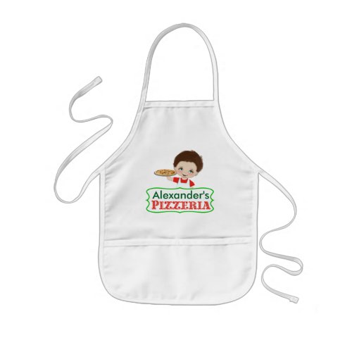 Boys Pizzeria Party Apron