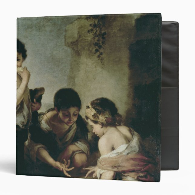 Boys Playing Dice, c.1670-75 Binder (Front/Inside)