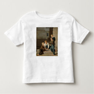 Boys Playing Dice in Front of Christiansborg Toddler T-shirt