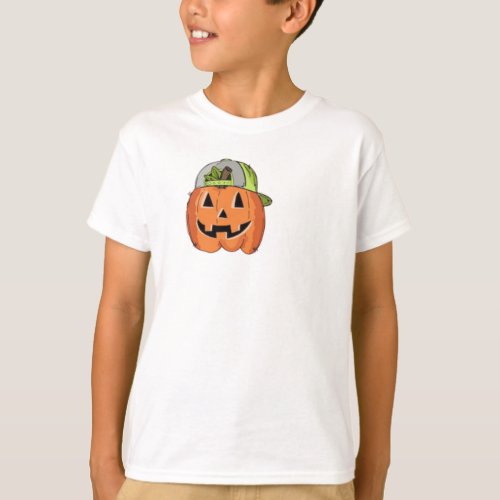 Boys Pumpkin Halloween fall Shirts tee