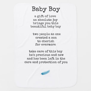 boys receiving blanket