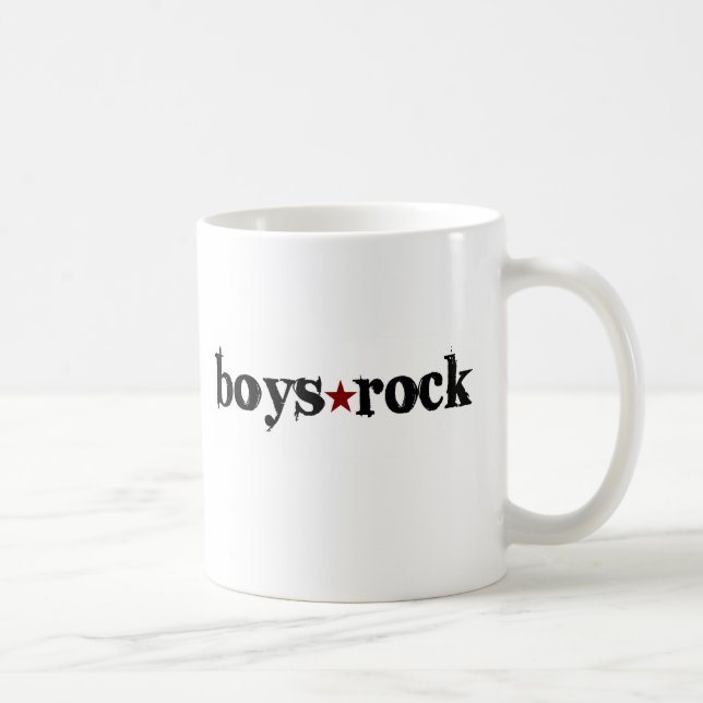 Boys Rock Coffee Mug (Right)