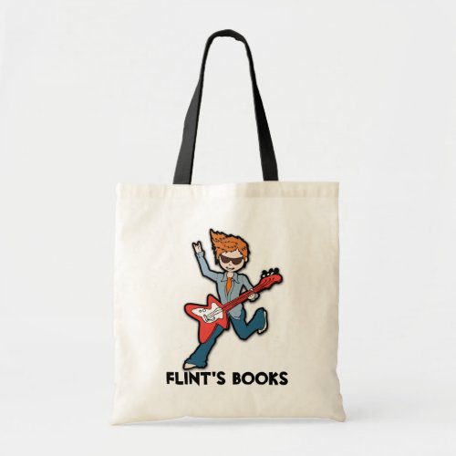 Boys rockstar guitar library book bag