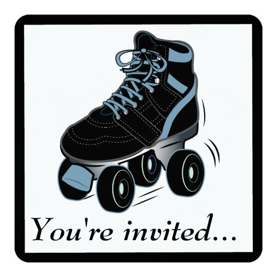 <strong>Roller Skating</strong> Birthday <strong>Party</strong> Skate <strong>Invitation</strong> Wording ... Roller skating party invitation template
