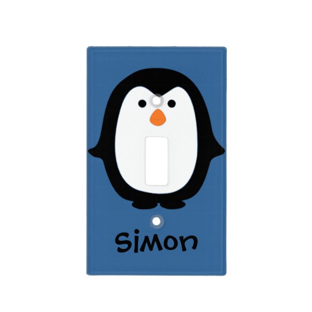 Boy's Room Light Switch Cover (Front)