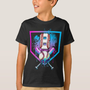 Boys Shirt Baseball Drip 8th Birthday Home