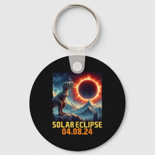 Boys Shirt Solar Eclipse Rex Dino Glasses Keychain