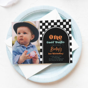 Boy's Skateboarding Birthday Invitation