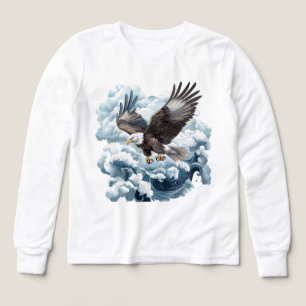 Boys soaring eagle lovers Tri-Blend shirts