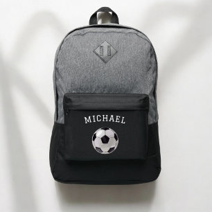 Boys Soccer Ball Kids Sports School Port Authority® Backpack