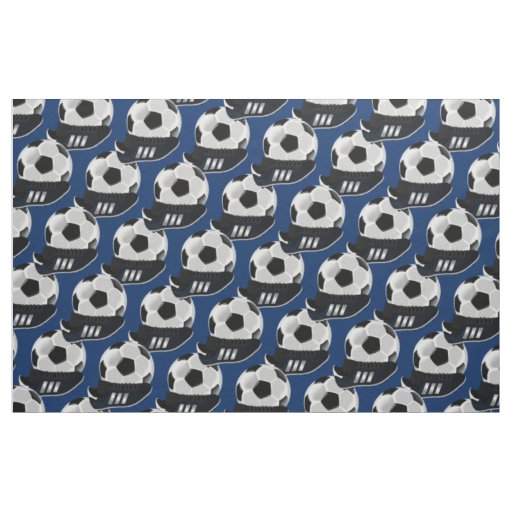 Boys soccer football boots and ball fabric