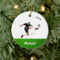 Name & Number Baseball Softball Jersey Template Ceramic Ornament, Zazzle